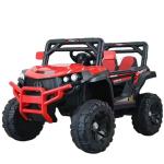 108*62*66Cm Plastic Off-Road Ride On Car for Kids 12v Luxury Two-Seater Electric