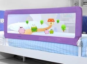 Wholesale Fashion Pink Baby Bed Rails Cartoon Safe Guard Railing for 1 - 3 Years Old Baby from china suppliers