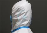 Covid 19 En14126 Breathable Disposable Coveralls Biosecurity Clothes M-4xl