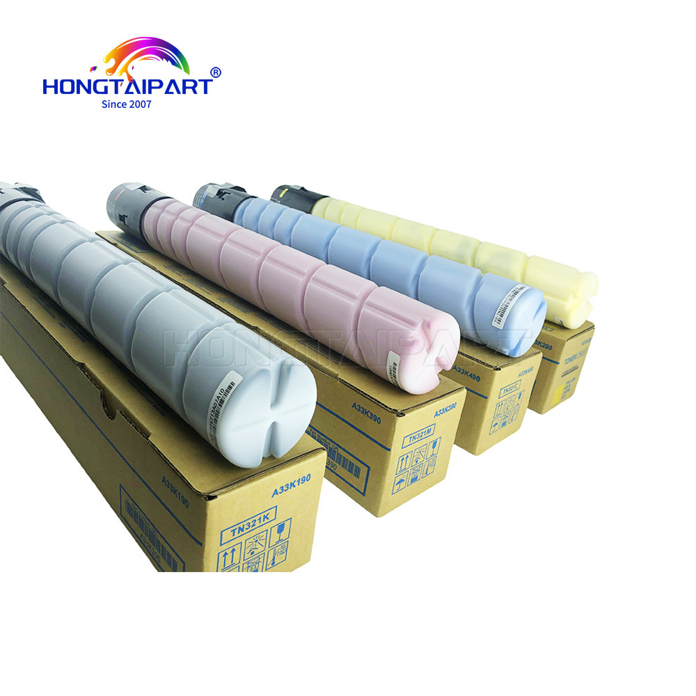 Toner Cartridges for Konica Minolta TN321 TN321K TN321C TN321M TN321Y Bizhub C224 C284 C364 C224e C284e C364e Printer