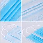 Hospital Medical Flat Surgical Face Mask Breathable For Coronavirus Protection