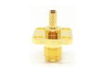 50Ohm Female SMA RF Connector Solder Attachment 4 Holes Flange Mounting