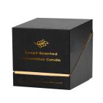 Coated Paper Candle Jar Gift Boxes Custom Logo Luxury Packaging OEM CMYK Empty