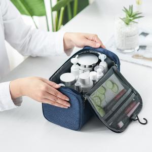 Wholesale Mens Waterproof Oxford Hanging Travel Toiletry Bag With Hooks from china suppliers
