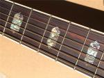 Wholesales custom 41" 45D 20 frets solid Top Real peral inlay acoustic guitar