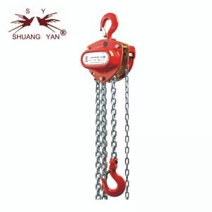 China Crane Lifting Equipment Strong Manual Lifting Hoist Triangle Shape Popular Type on sale
