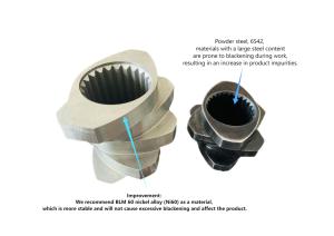 Wholesale Wear Resistance Extruder Screw Elements For Masterbatch Industry from china suppliers