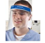 Anti Dizziness Plastic Face Visor , 33*22cm Adult PPE Clear Face Shield