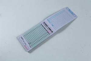Wholesale Green color single part guest check docket books waitor pads CT-G3632 for restaurant from china suppliers