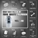DSKZS New Kitchen Food Garbage Processor Disposal Crusher DC motor white color