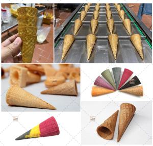 Wholesale Snack Food Ice Cream Wafer Cone Making Machine 5400Cones/Hour from china suppliers