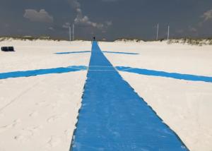 Wholesale Heat Resistant Roll Out Polyester Mat For Beach Access from china suppliers