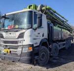 2021 Used Concrete Pump Truck 67m Zoomlion Concrete Boom Pump for Heavy