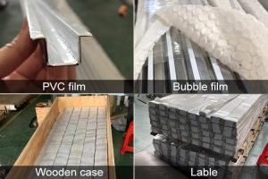Wholesale Metal Stainless Steel Tile Trim Decorative U Profile With V Groove from china suppliers