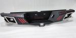 ODM Heavy Duty Offroad Rear Bumper Steel For Jeep JT D-Rings LED Lights