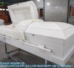 Paper Veneer Casket Solid Wood Caskets Wood Veneer MDF Caskets Cardboard Caskets