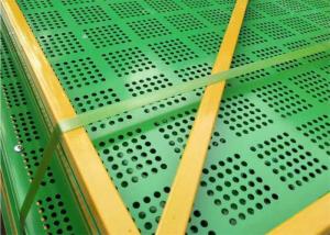 Wholesale Perforated Metal Plate Climbing Perimeter Protective Safety Screens For Building Site from china suppliers