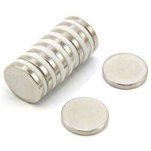 Wholesale Diameter 8mm NiCuNi Coating Disc Neodymium Magnet Thickness 1mm 2mm 3mm from china suppliers