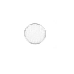 Wholesale commercial 17 inch round mesh pizza tray perforated pizza pan baking tray baking pan aluminum pizza screen from china suppliers