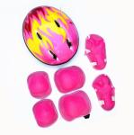 Cheap Kids Helmet Adjustable with Sports Protective Gear 7pcs Set Skating