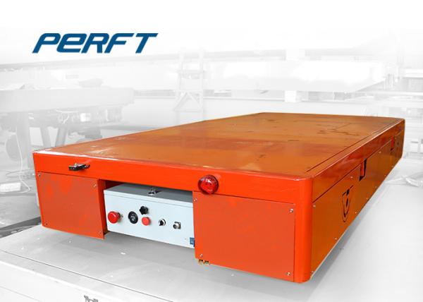 Trackless Flat Industrial Transfer Trolley/Heavy Load Electric Trackless
