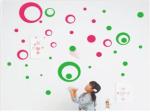Attractive Bubble Home Wall Decoration Stickers HB-020