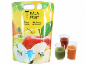 Wholesale Convenient Stand Up Spout Pouch Bag With Butterfly Valve For Wine/Juice/Oil Liquid Products from china suppliers