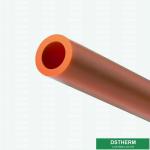 Orange Color Plastic PPR Pipe Heavier Weight Anti - Filthy Compression