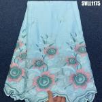 2023 Newest design swiss voile lace good quality swiss voile cotton lace fabric