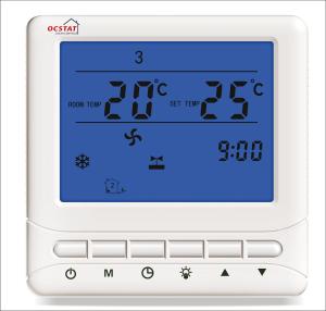 Wholesale Non - Programmable Wiring Hvac Thermostat , Digital Fan Coil 2 Wire Programmable Thermostat from china suppliers