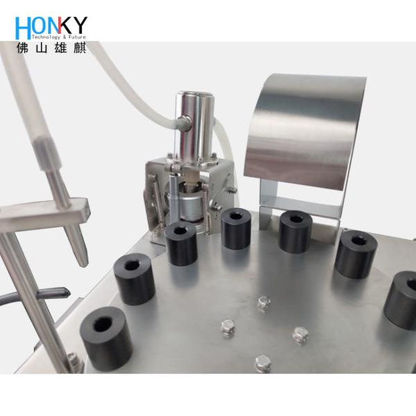 Desktop 5ml Beauty Pen Brush Essential Liquid Tube Filling And Capping Machine
