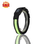 Inflatable Smart LED Dog Collar / Custom Nylon Flashing Dog Leashes