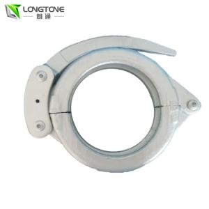 Wholesale Zinc Color Plated Concrete Pump Clamp Pipe Fittings 5 Inch from china suppliers