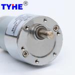 Custom Micro Dia 37mm 12v 24v High Torque 3nm 2nm 1nm Load Torque 5rpm 25 Rpm