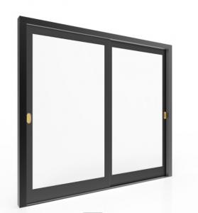 Wholesale Electrophoresis Exterior Aluminum Sliding Doors Soundproof Toughened Glazed from china suppliers