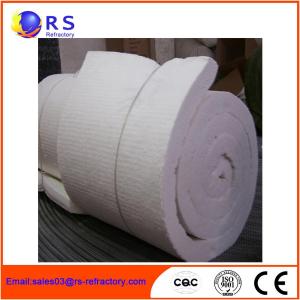China White Ceramic Insulation Blanket For Boiler / Refractory Ceramic Fire Blanket on sale