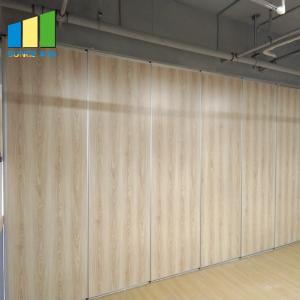 Wholesale Melamine Board Soundproofing Movable Acoustic Folding Fabric Partition Walls from china suppliers