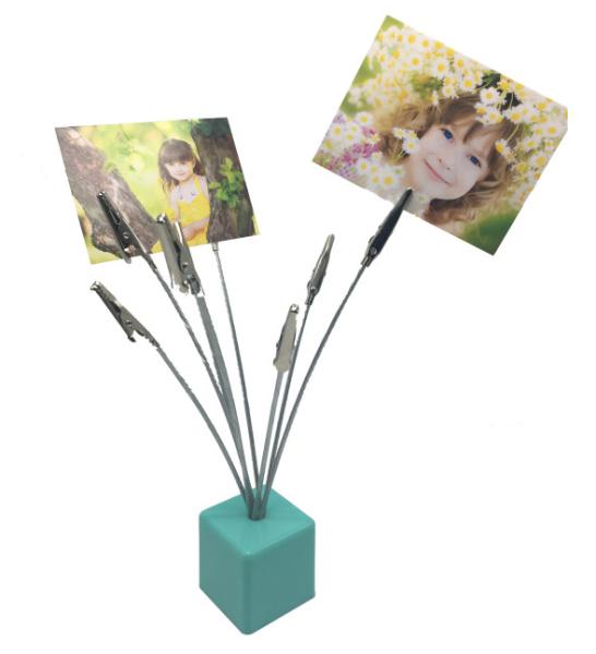 Quality Single And Multiple Memo Clips Photo Holders Electroplating Technique for sale