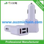 Fireproof Private new mould car charger type-C Quick car charger 2 USB 3 usb car