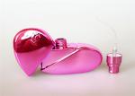 Heart Shaped Refillable Empty Glass Perfume Atomiser Bottles 25ml For Women