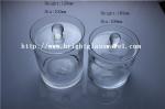 nice glass storage jar with lid, glass container