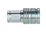 Hydraulic Quick Push Pull Coupling Steel For Agriculture Machine Zinc CR3
