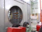 Large Diameter 3PE Anti Corrosion Pipe Machine，Steel Pipe Blasting Production