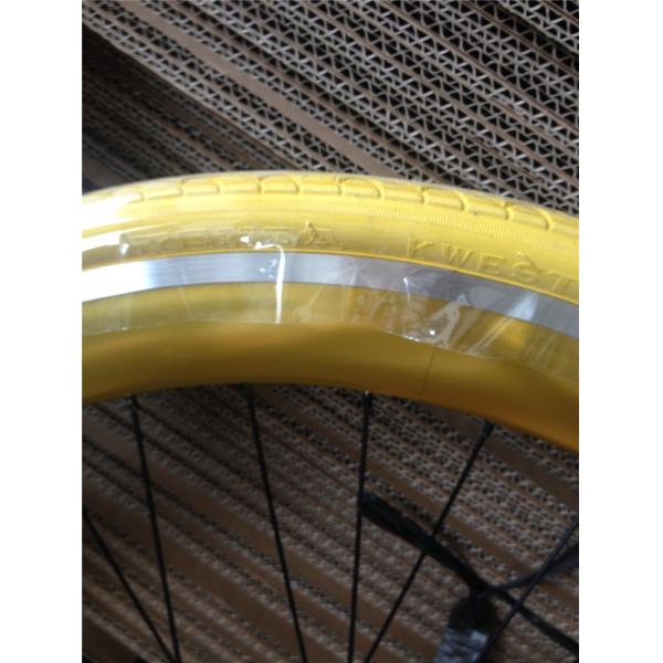 Customized 700C Fixed Gear Bike Wheel Set with Pantone Color and 32-40H Spoke Hole