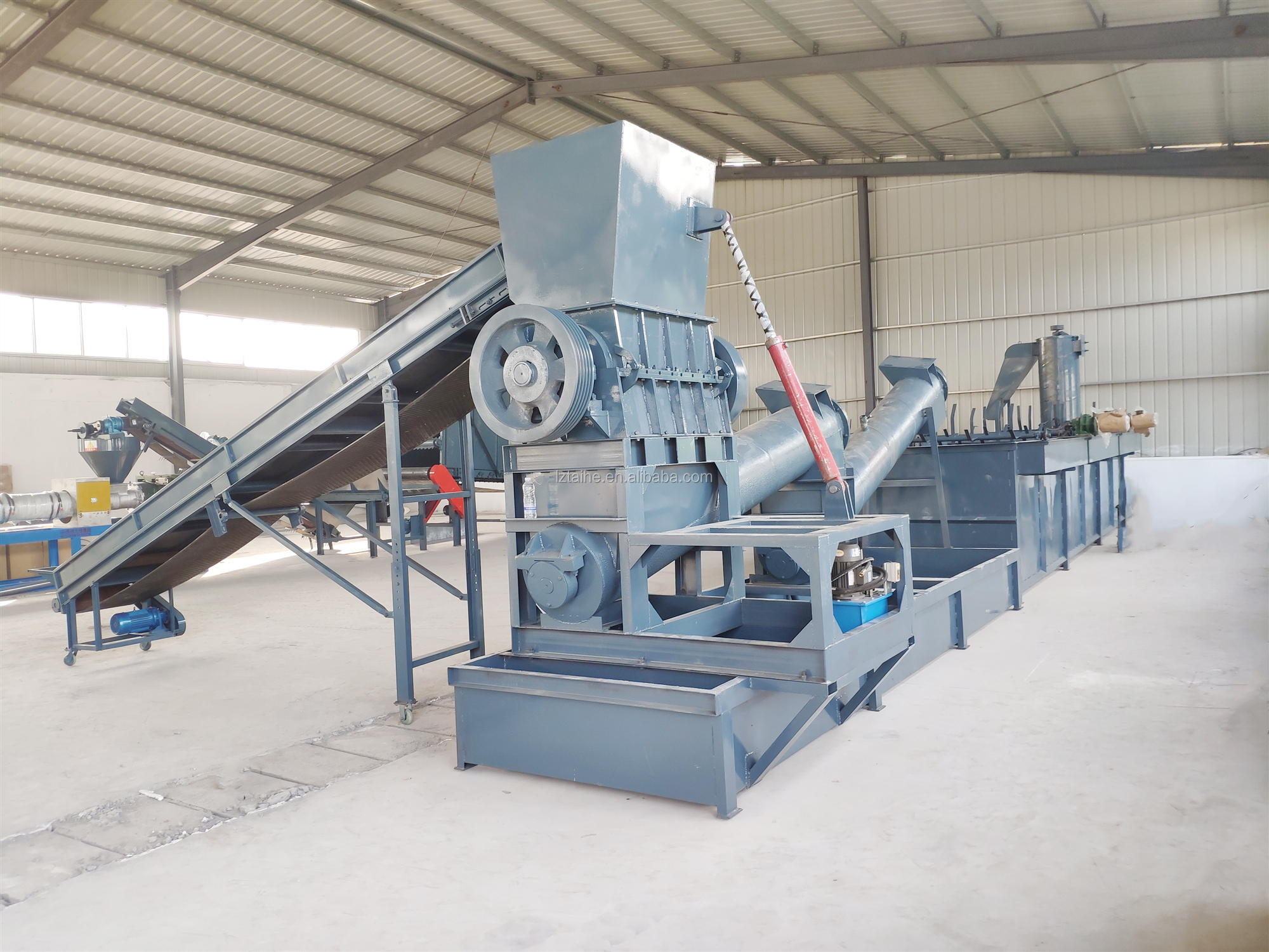CE Frication Washer Equipped Plastic Film Recycle Washing Line