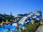OEM Water Theme Park Outdoor Playground Water Attraction Fiberglass Slide