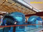 ASTM SS304 Blue Mirror Water Ripple Stainles Steel Sheet Deocration Plate