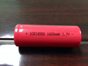 Wholesale E-Cigarette 1600mAh Lithium Ion Rechargeable Batteries / Lithium Ion 18500 from china suppliers