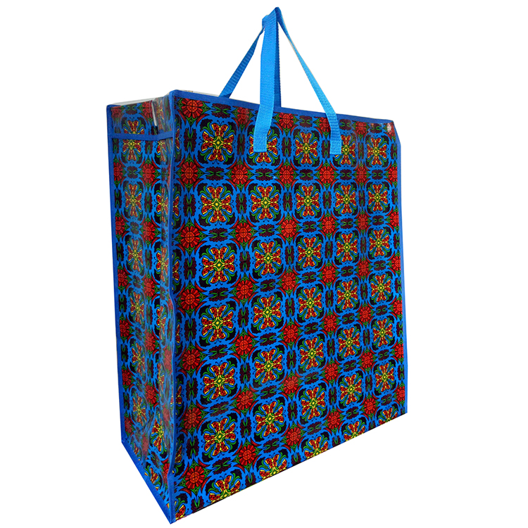 CMYK Customized Pp Ziplock Bags Shopping Eco Bag Customized Logo