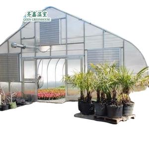 Wholesale Small Garden Greenhouses With Double Layer And Automatic Control Box from china suppliers